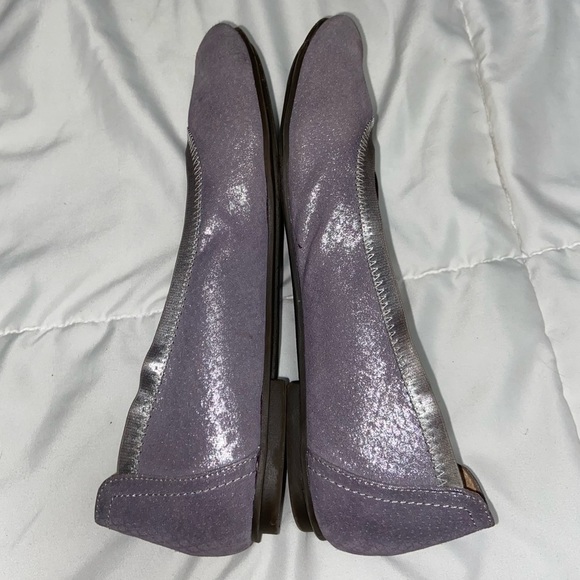 Vionic Purple Flats with Silver Trim - Picture 7 of 7